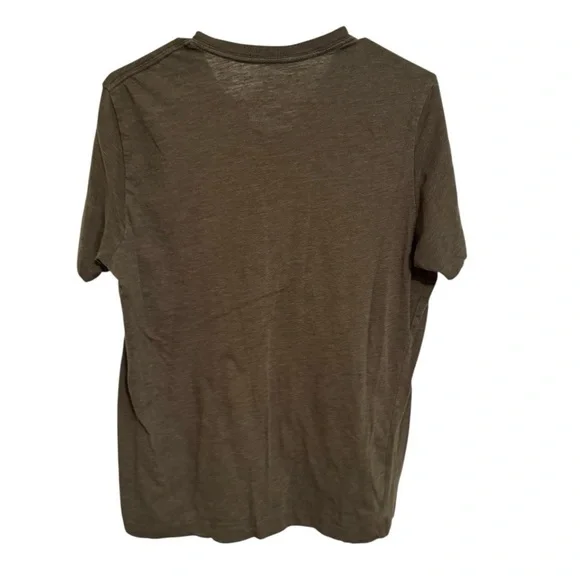 Levi’s Olive Green V Neck Pocket Tee Men’s Size Medium - Picture 4 of 4